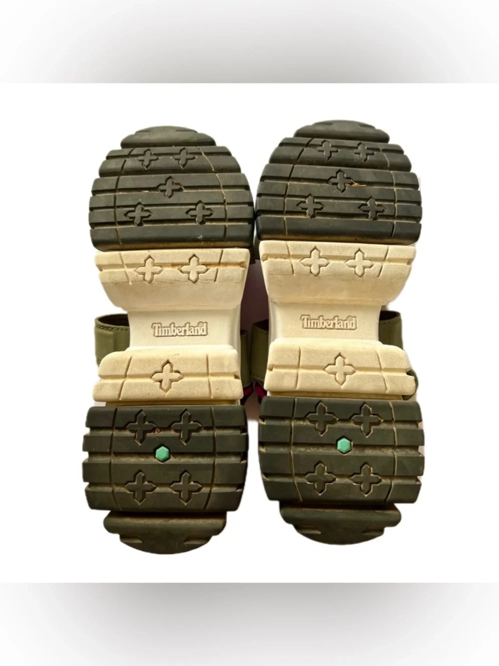 Timberland Adley Way dark green & pink backstrap sandals US Women’s 8.5 - Picture 7 of 12